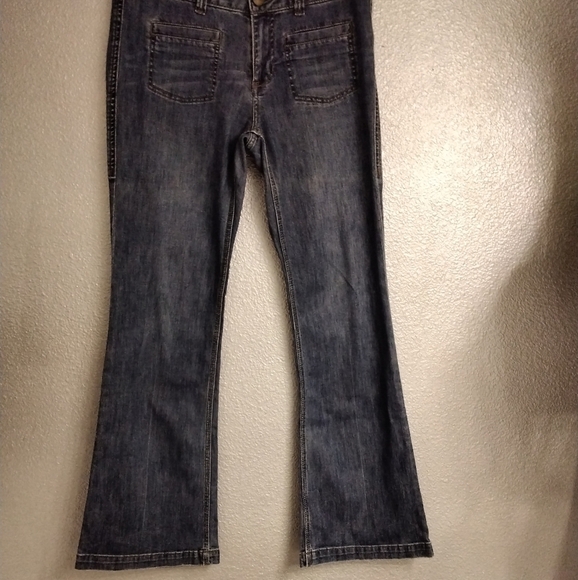 CAbi Med Wash Jeans Size  6 - Picture 1 of 4
